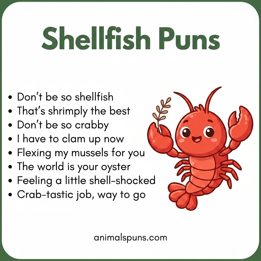 Shellfish Puns