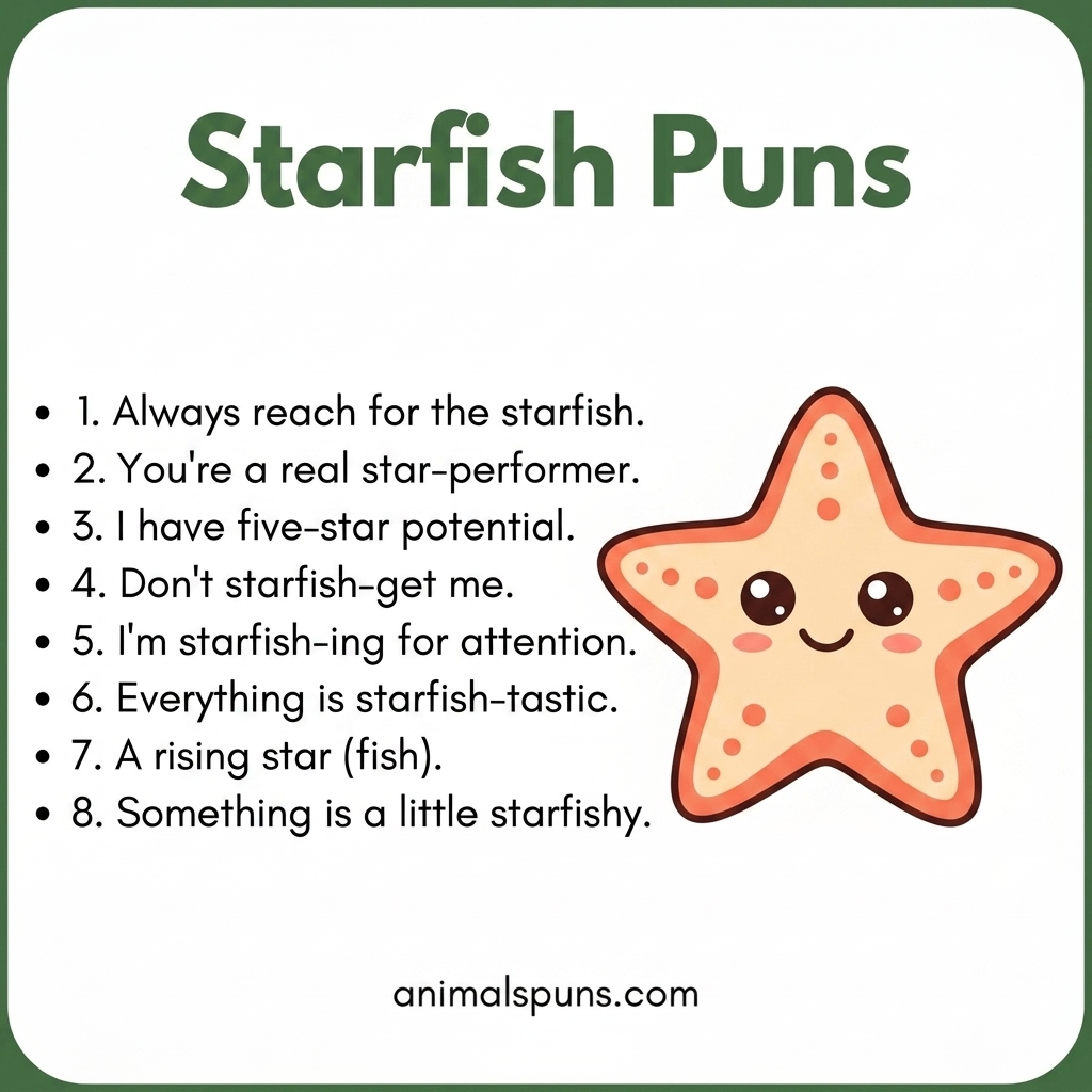  Starfish Puns 