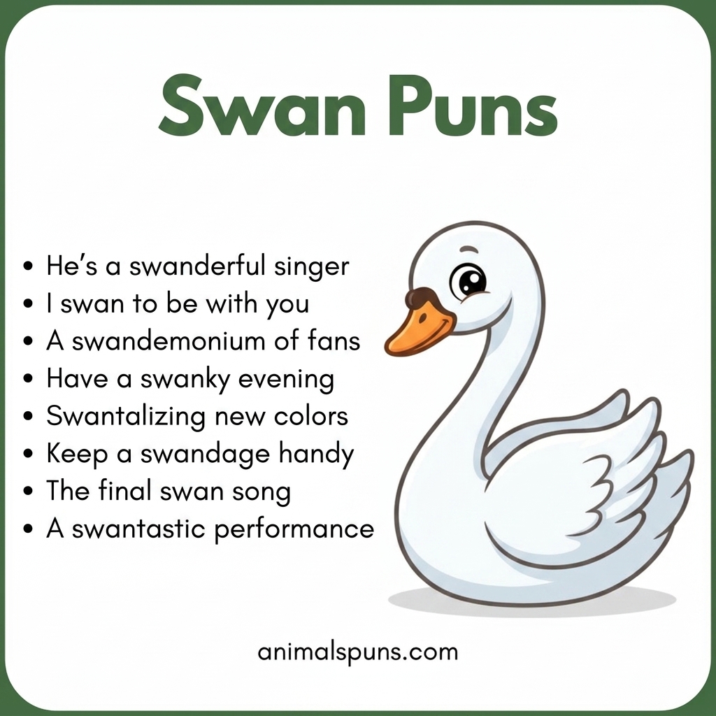 Swan Puns