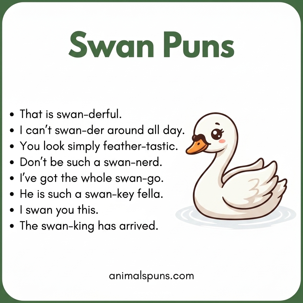 Swan Puns