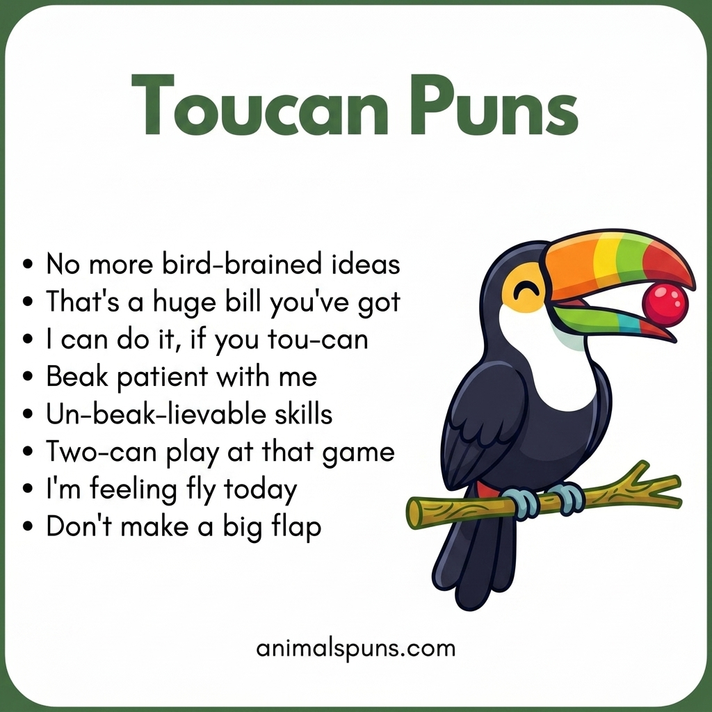 Toucan Puns