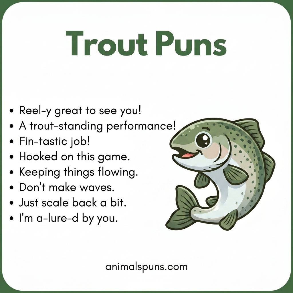Trout Puns