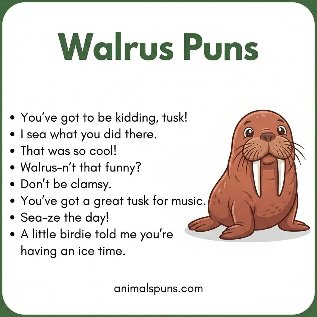 Walrus Puns 