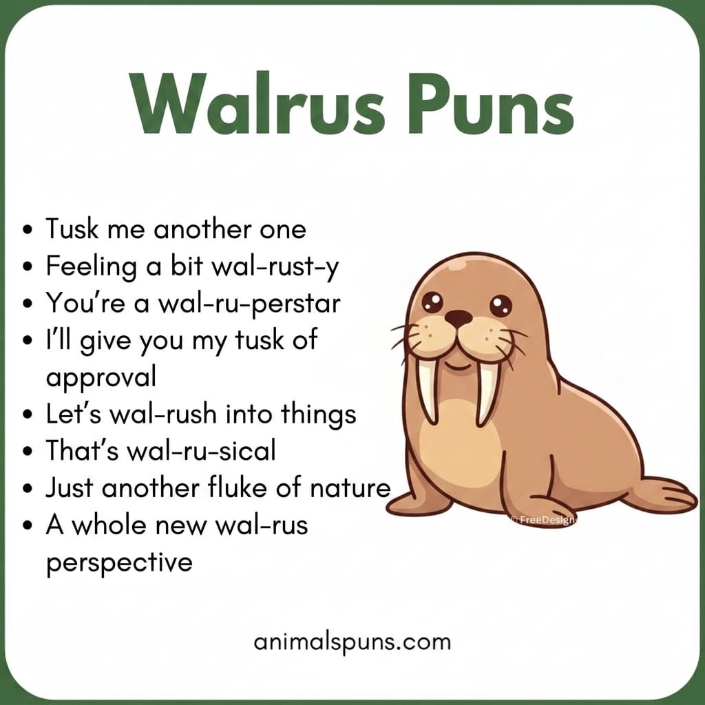 Walrus Puns 