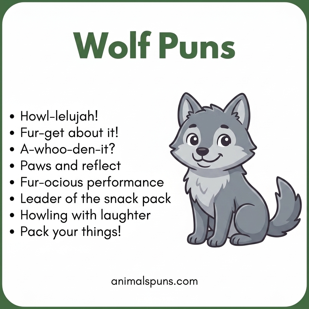 Wolf Puns
