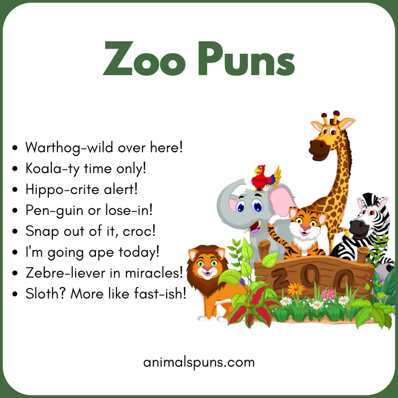 Zoo Puns
